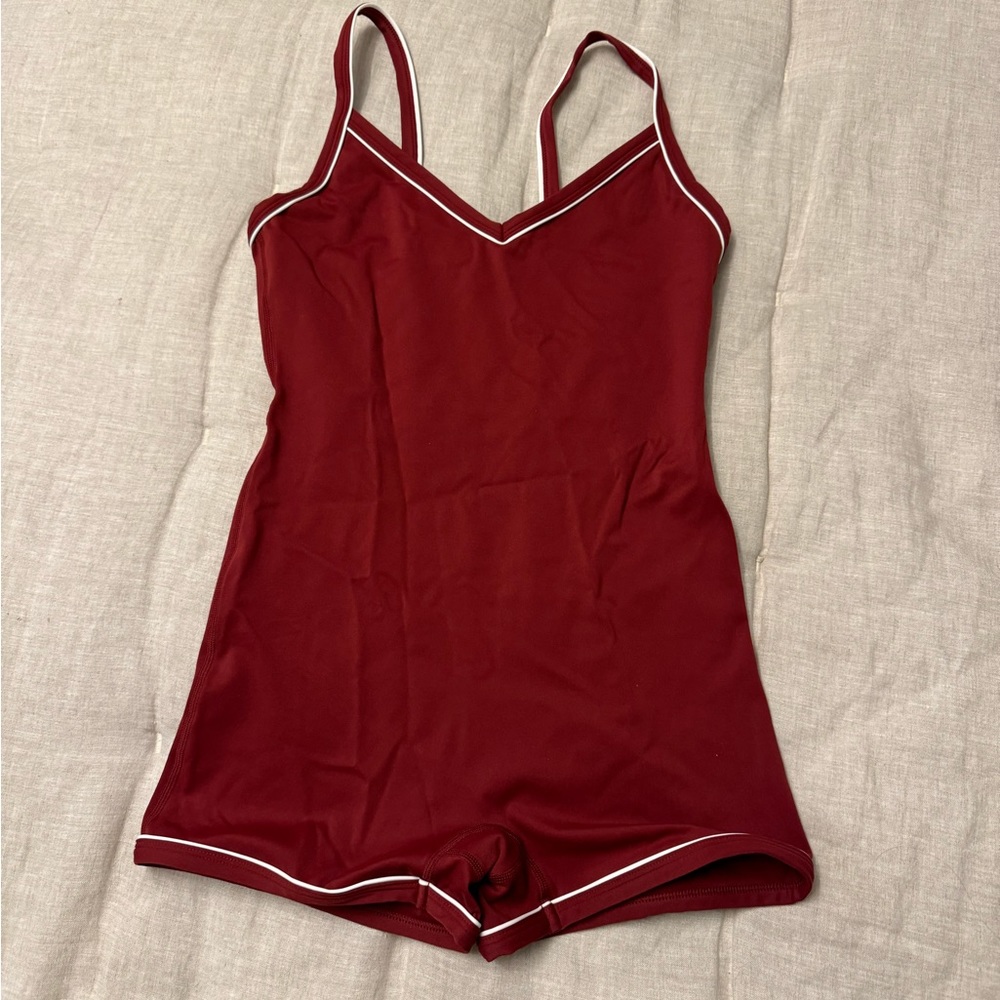 SET maroon romper